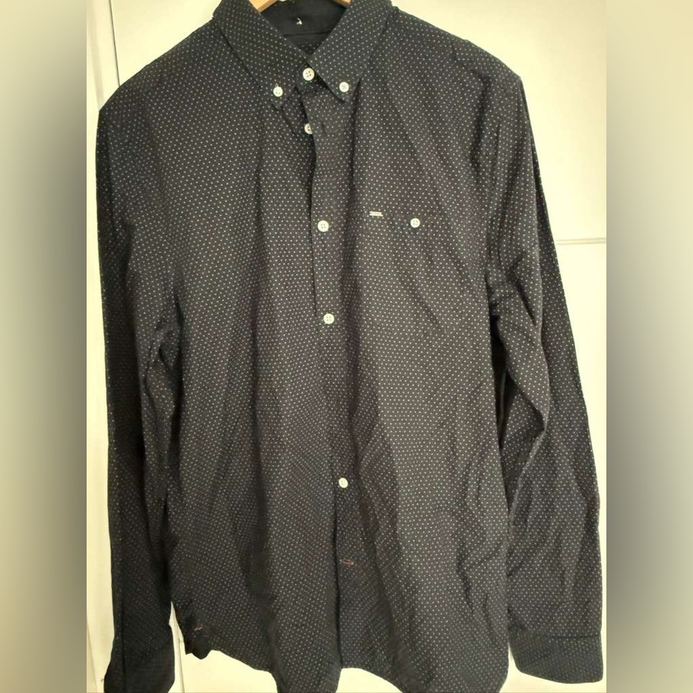 Buffalo David Bitton Patterned Men’s Button Down … - image 1